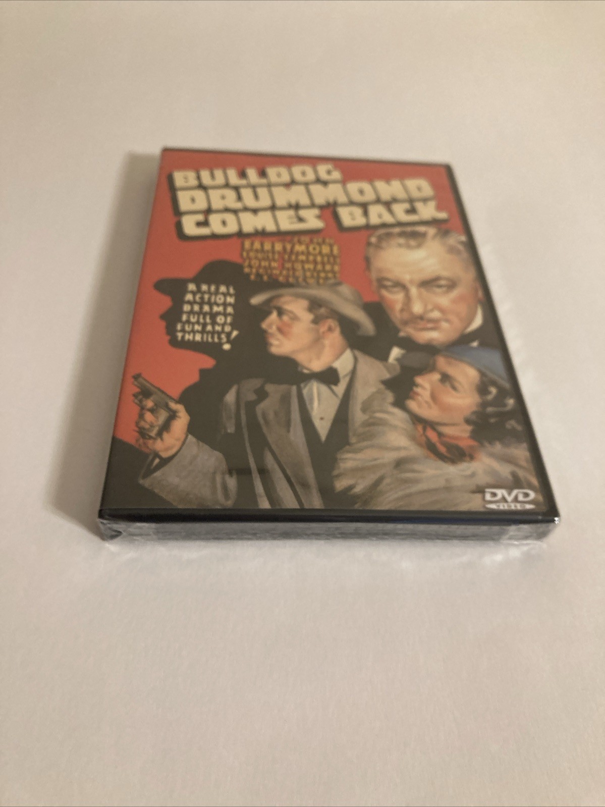 Bulldog Drummond Comes Back DVD John Barrymore 1937 Movie B&W (NEW/SEALED)