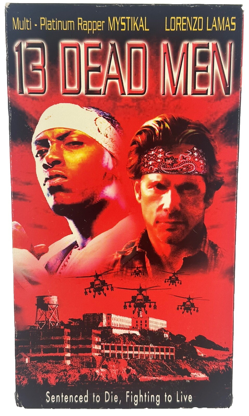13 Dead Men (VHS, 2003) Action Crime MYSTIKAL Rap, Lorenzo Lamas RARE