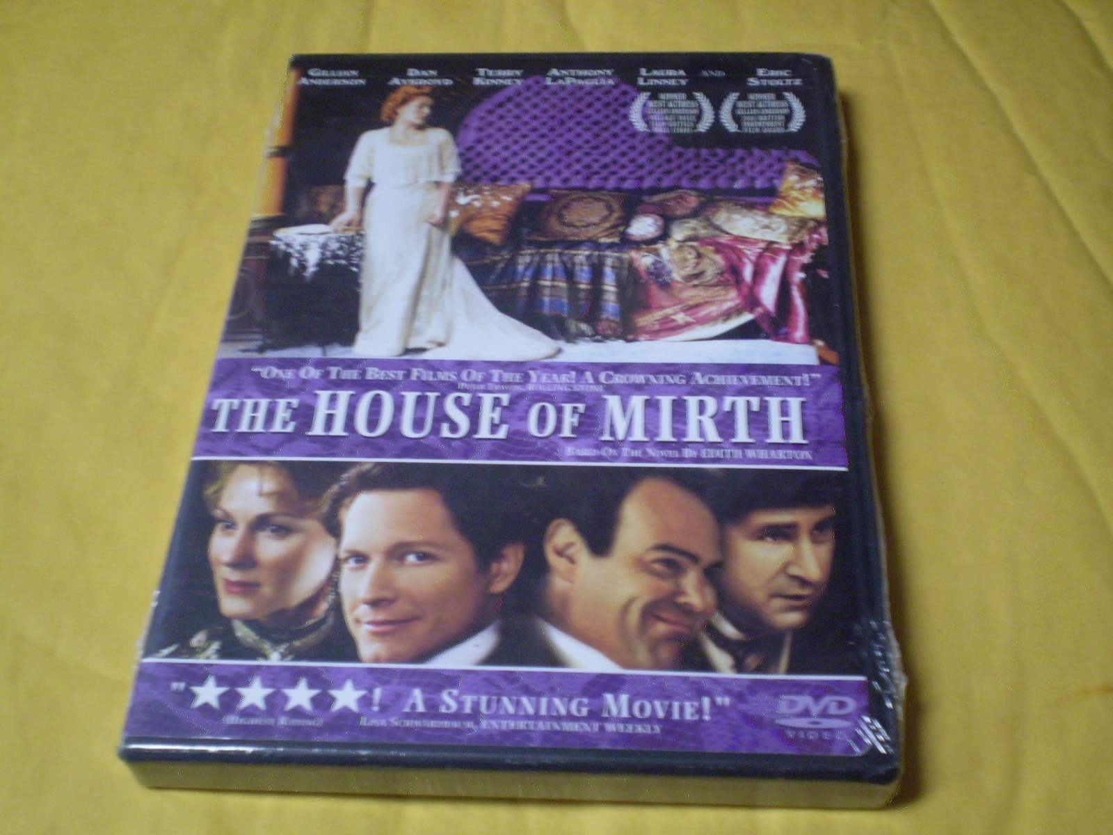 The House of Mirth (DVD, 2001) Gillian Anderson Dan Aykroyd Brand NEW