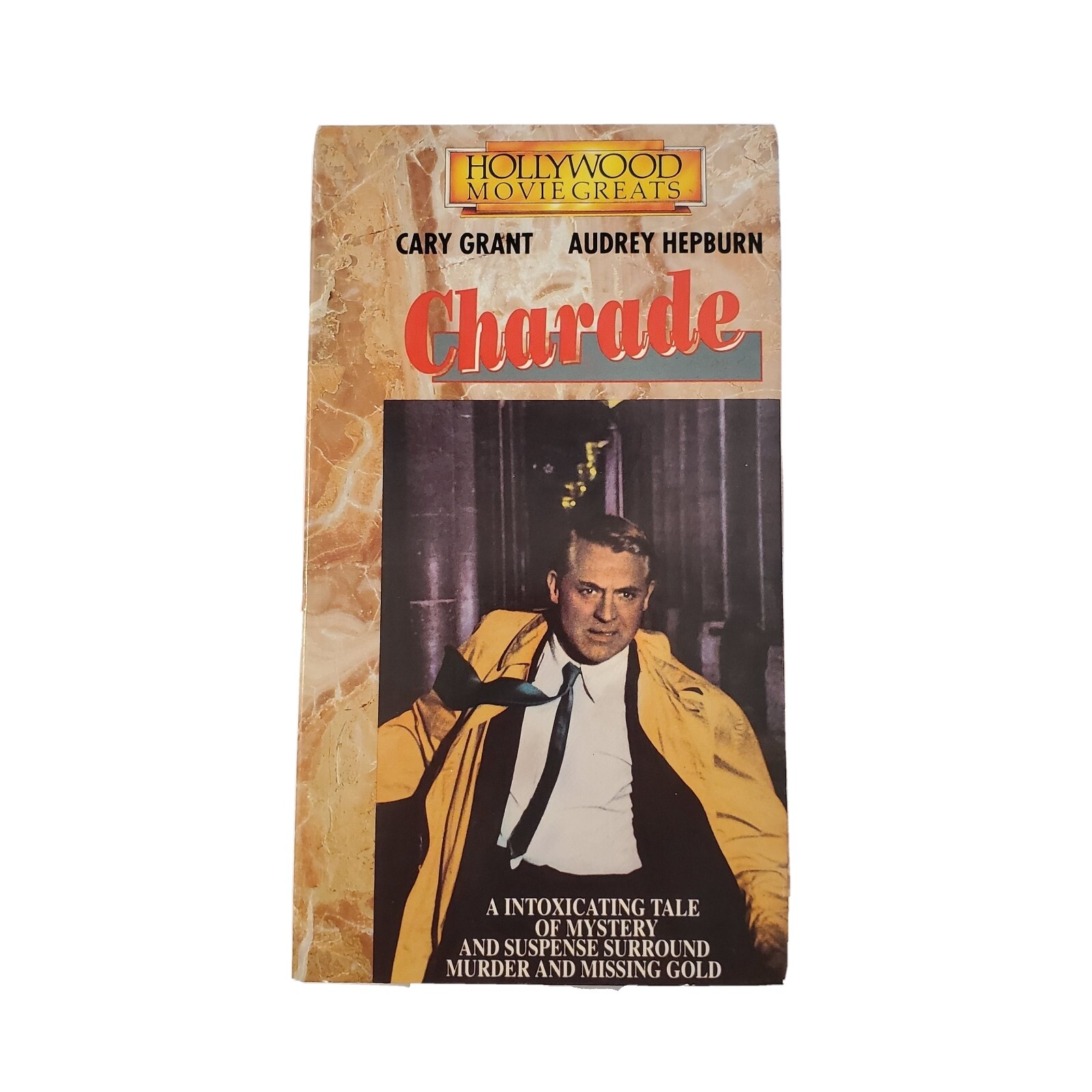 Charade VHS Tape Cary Grant, Audrey Hepburn – Hollywood Movie Greats – VGUC