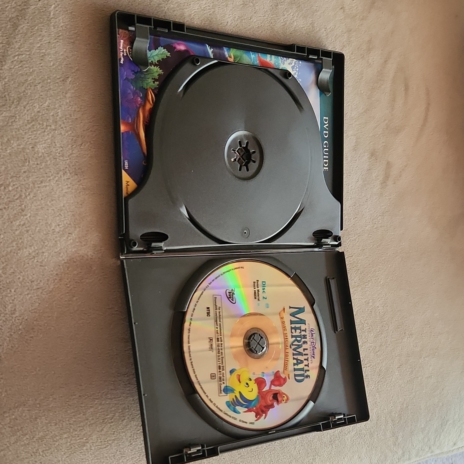 Walt Disney Pictures The Little Mermaid DVD Platinum 2-Disc G 2006 83m NTSC