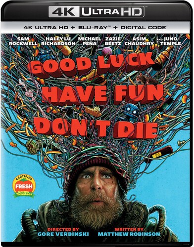 Good Luck, Have Fun, Don’t Die [New 4K UHD Blu-ray] With Blu-Ray, 4K Mastering