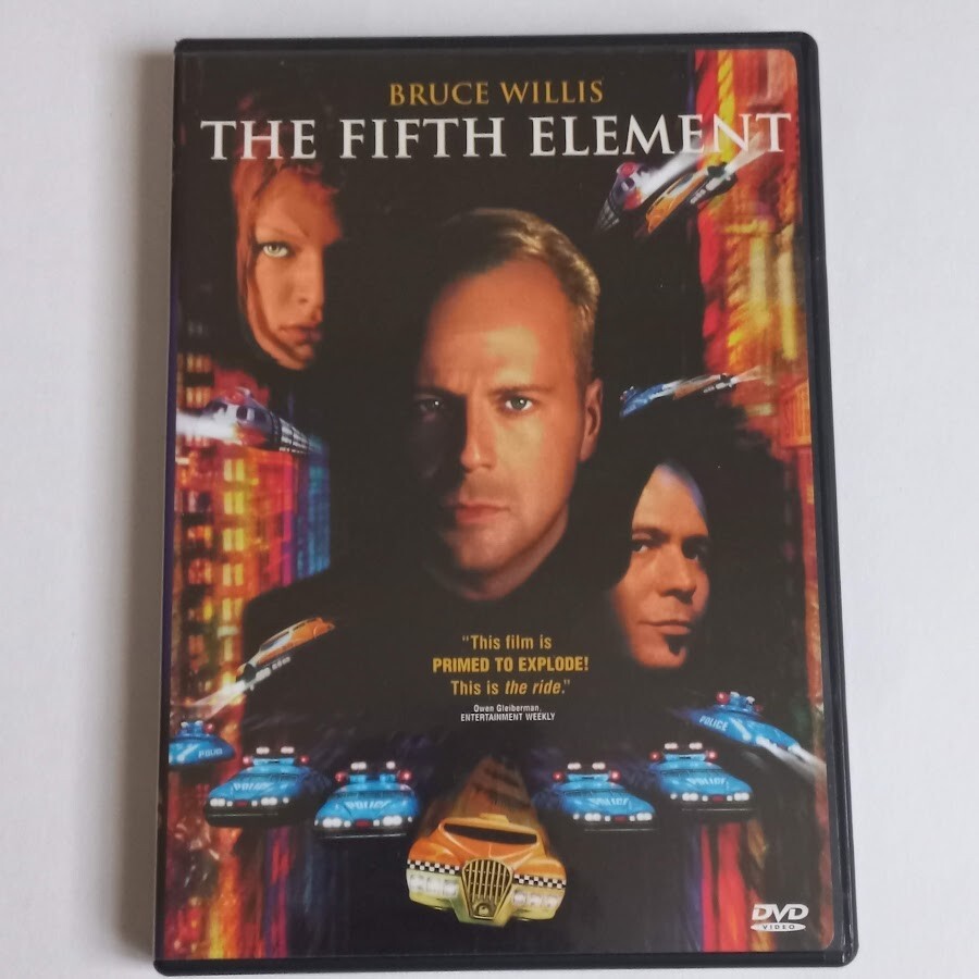 The Fifth Element DVD, 1997 Science Fiction Action Special Features