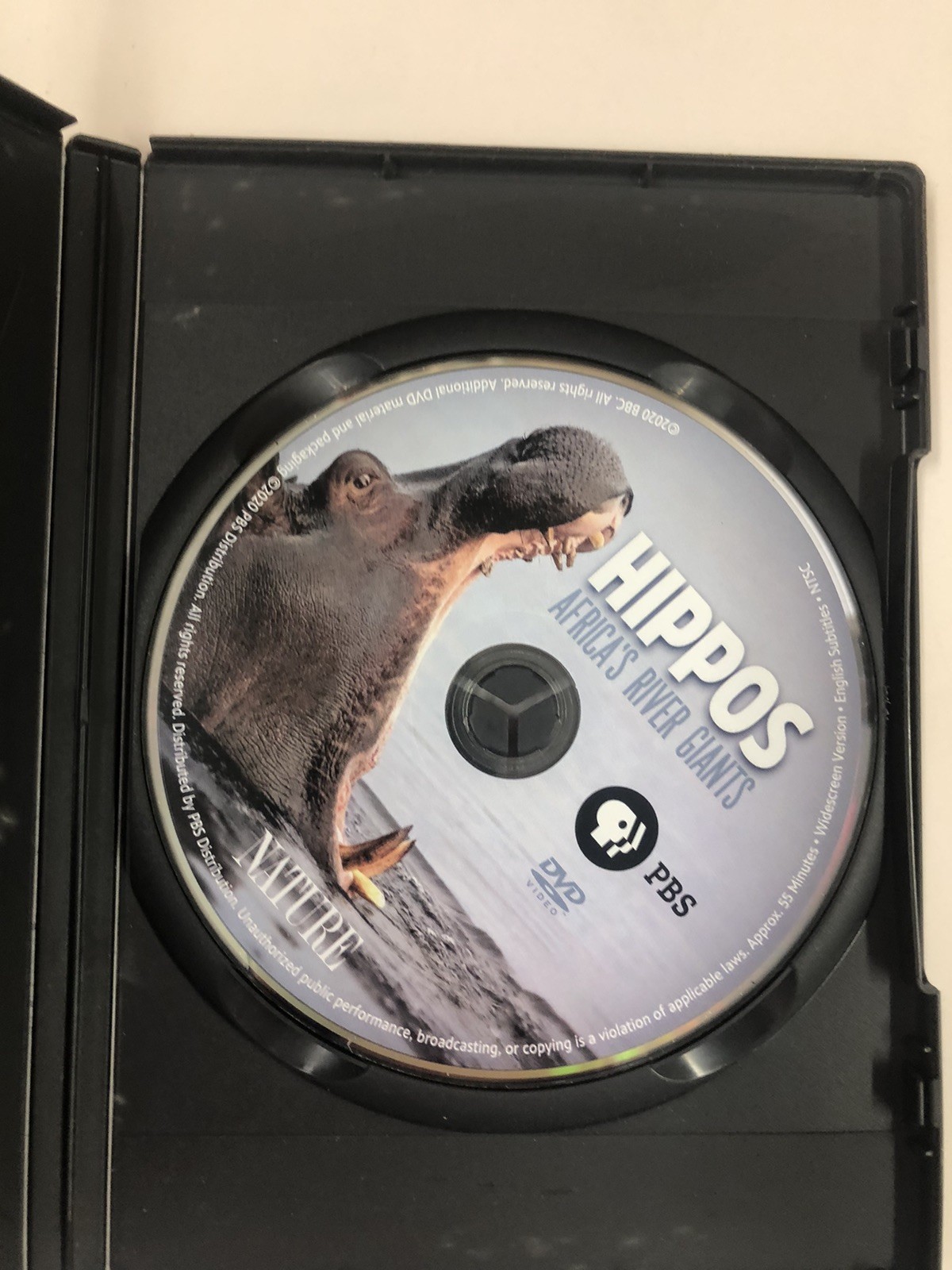 Nature: Hippos- Africa’s River Giants DVD 2020 PBS WNET Natural World