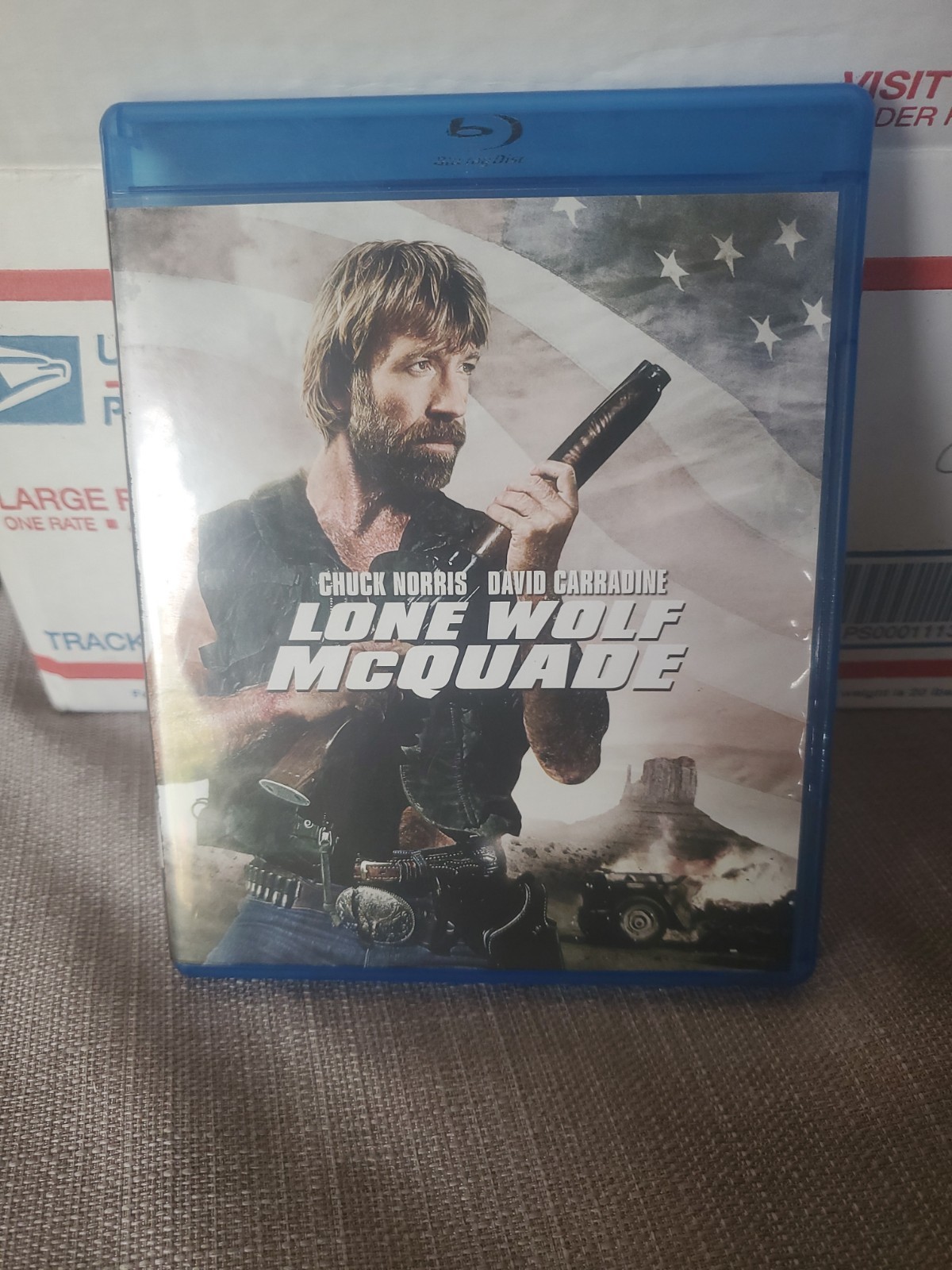 Lone Wolf McQuade (Blu-ray Disc, 2012) Chuck Norris, David Carradine
