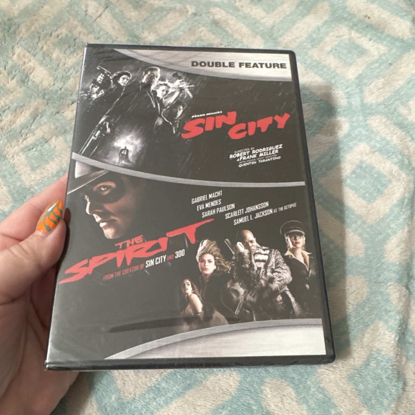 “Sin City” “The Spirit” DVD Double Feature Bruce Willis Sam Jackson NEW / Sealed