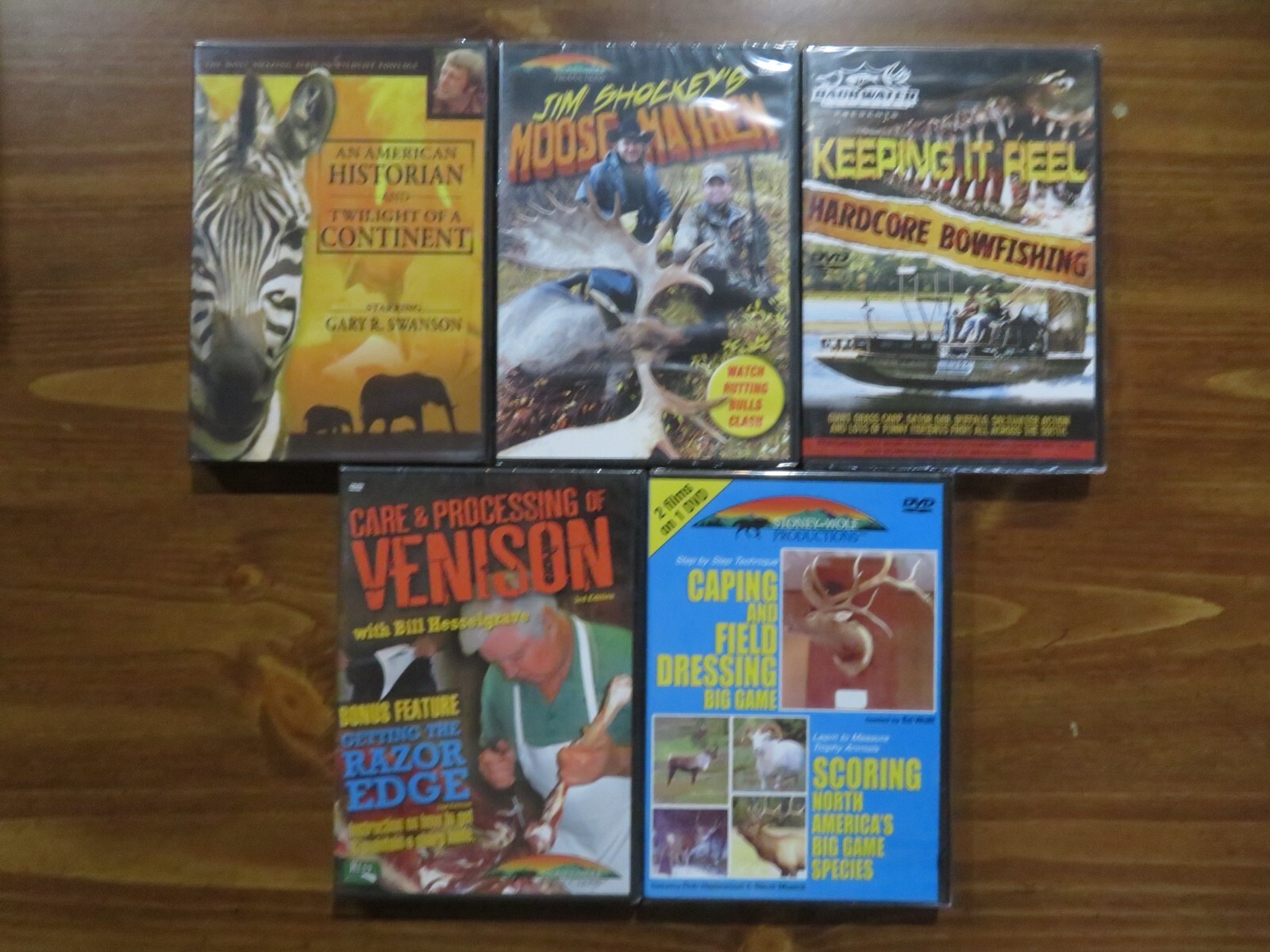 NEW HUNTING DVDs; 125+ Titles to Choose From. You Pick. DEER. BIG GAME. Sports.