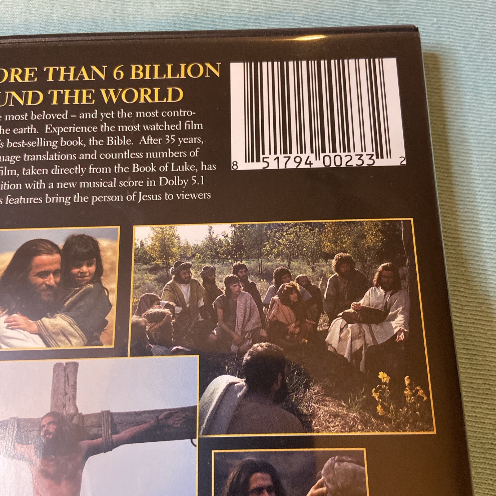 The Jesus Film Dvd Christian Spiritual 35th Anniversary Edition Dove Foundation