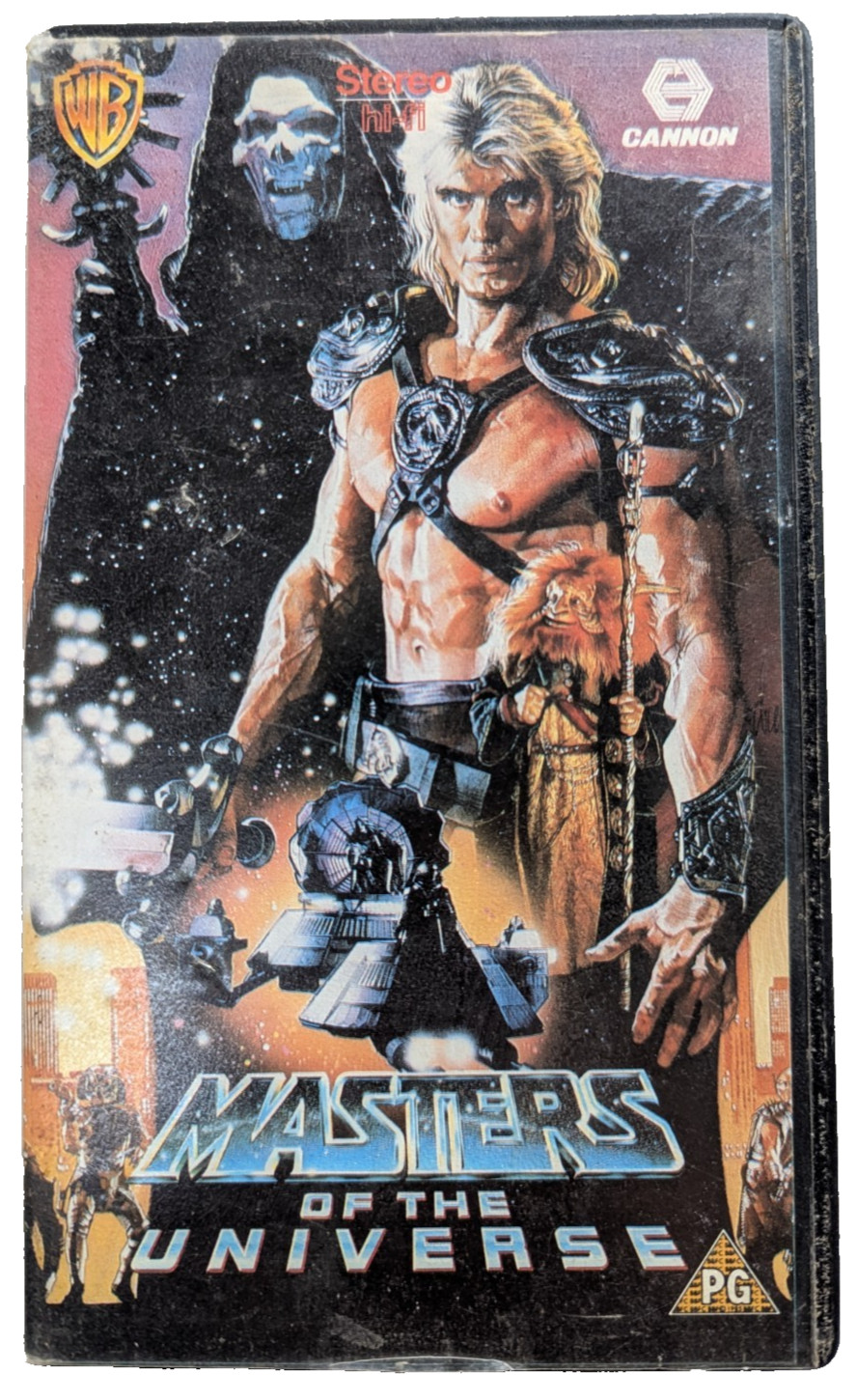 Warner Home Video VHS Tape Masters of the Universe Sci-Fi Action PG