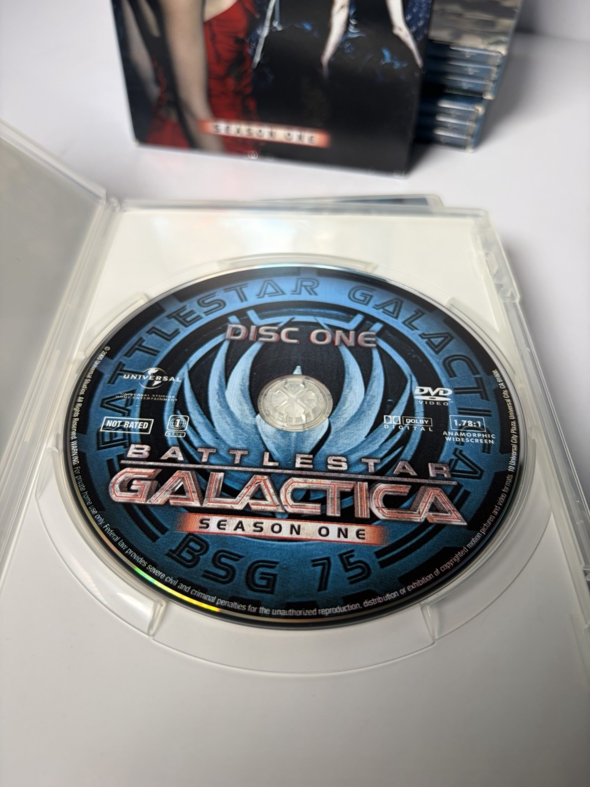 Battlestar Galactica DVD Universal Seasons 1, 2.0 & 2.5 Widescreen NR