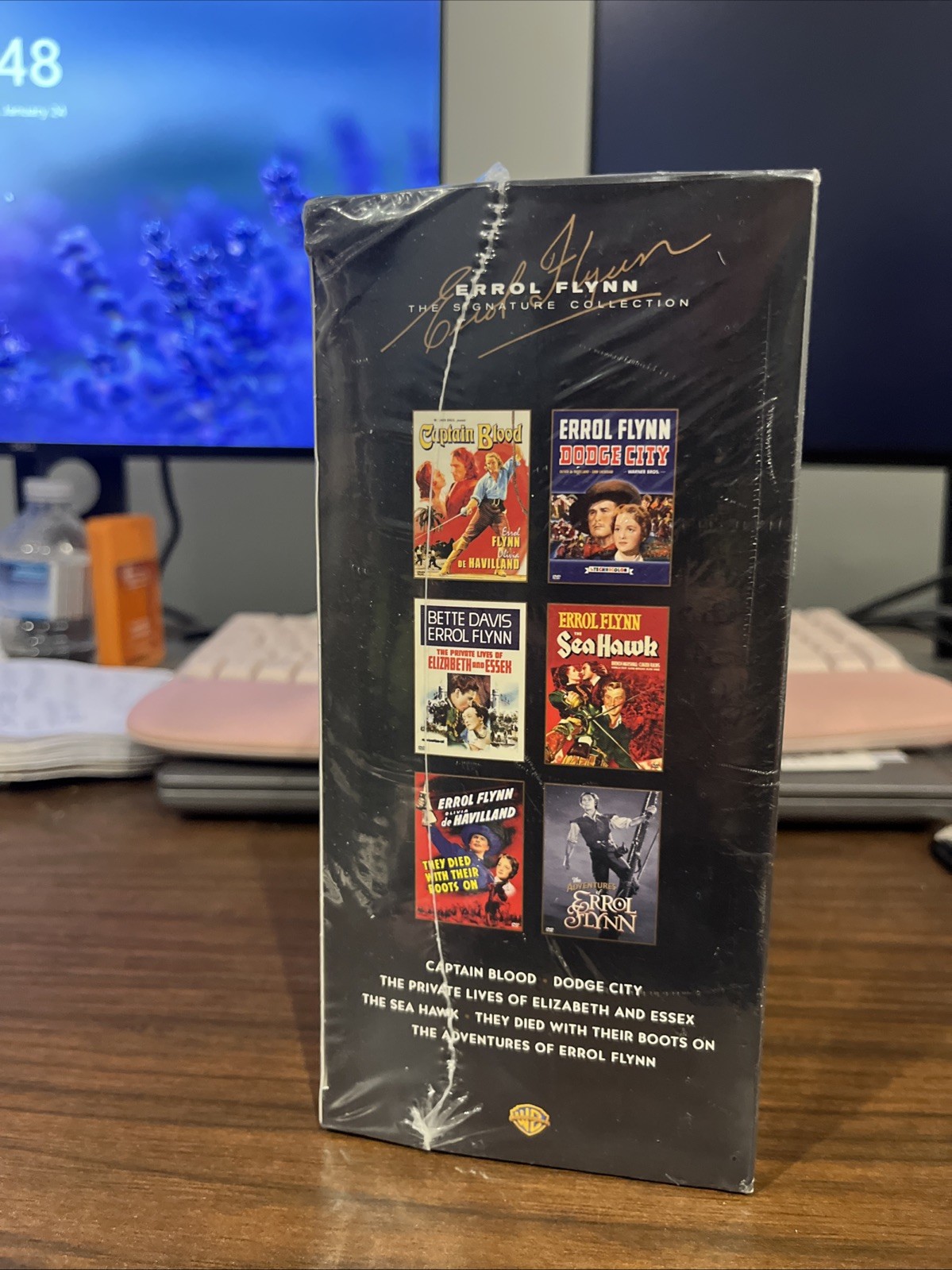 Errol Flynn: The Signature Collection (DVD, 2005, 6-Disc Set) New Sealed