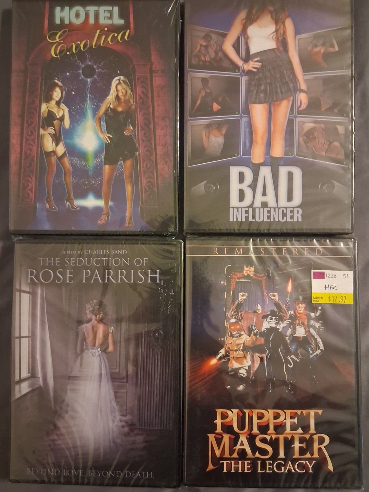 Full Moon Pictures Lot of 4 – Brand New DVDs