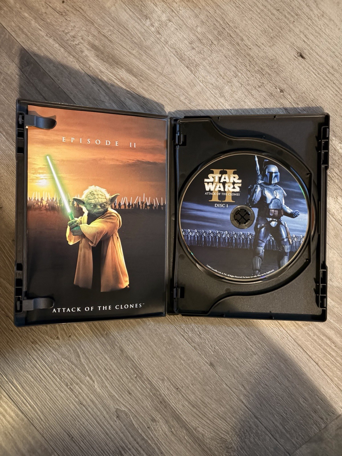 Star Wars Prequel Trilogy & Bonus Material DVD Movie Bundle Lot of 4