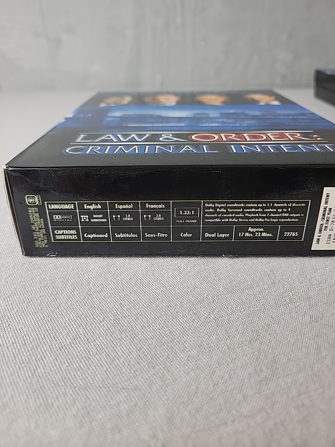 Law & Order Seasons 1 2 3 4 DVD Box Set Lot Complete Early Years Universal