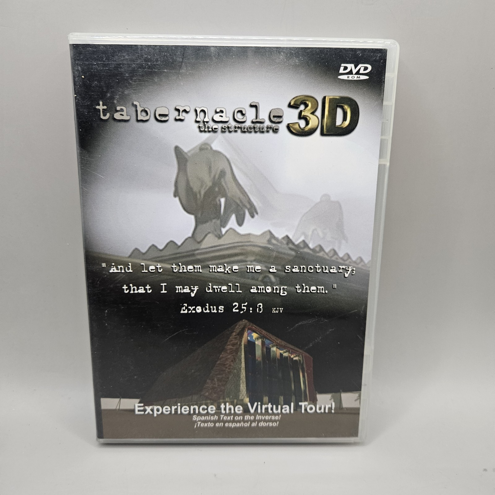 Tabernacle 3D The Structure DVD 2005 SCY Media 3-D Virtual Tour – Rare & HTF