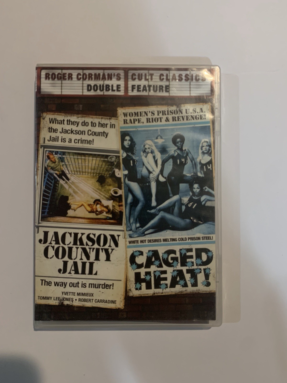 DVD double feature – the 1970s exploitation films Jackson County Jail/Caged Heat