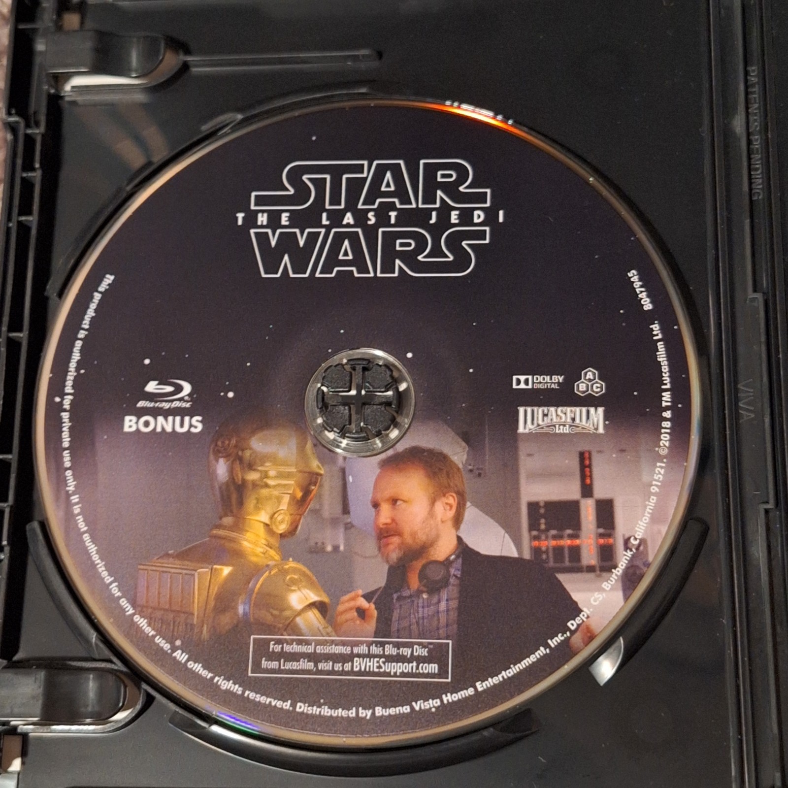 Star Wars The Last Jedi 4K UHD Blu-ray Ultimate Collector’s Edition 2017