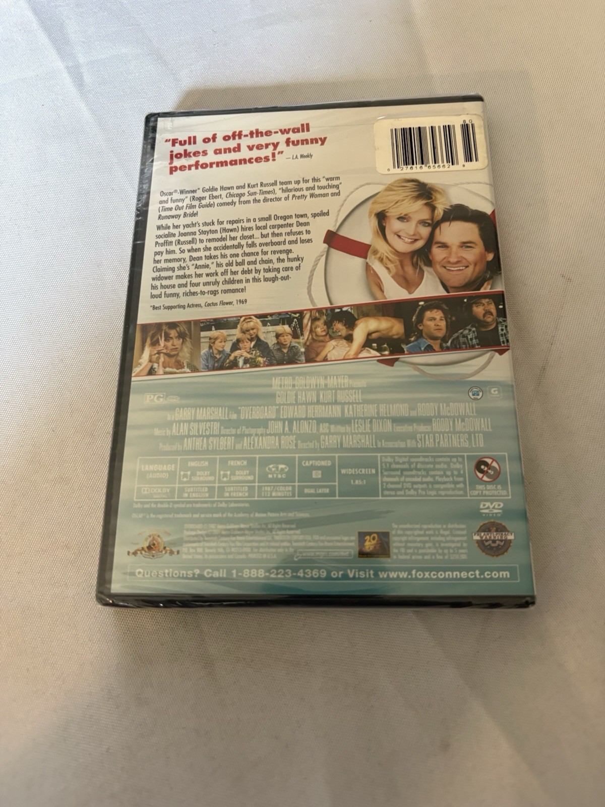 *SEALED* Overboard (DVD, 1987)