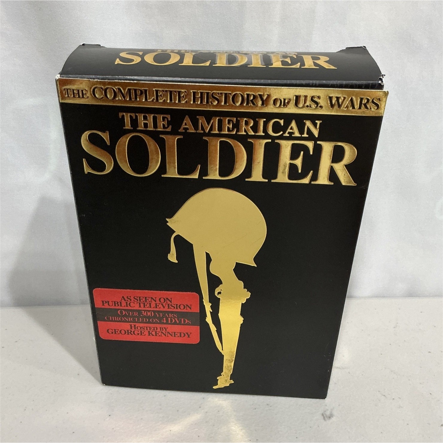 BCI Eclipse The American Soldier Complete History U.S. Wars 4-Disc DVD Box Set