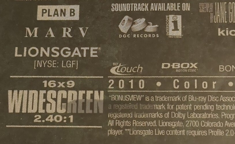 Kick-Ass Blu-ray Matthew Vaughn Aaron Johnson Christopher Mintz-Plasse