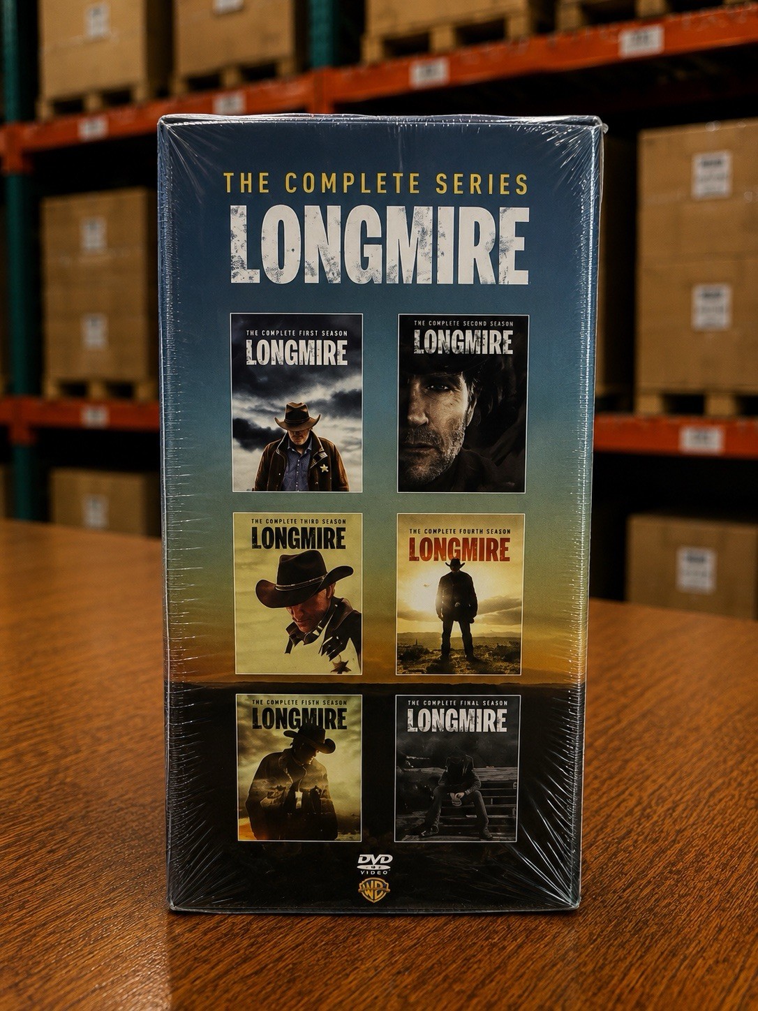 Longmire Complete Series DVD Seasons 1-6 (15-Discs, Box-Set). Brand New!