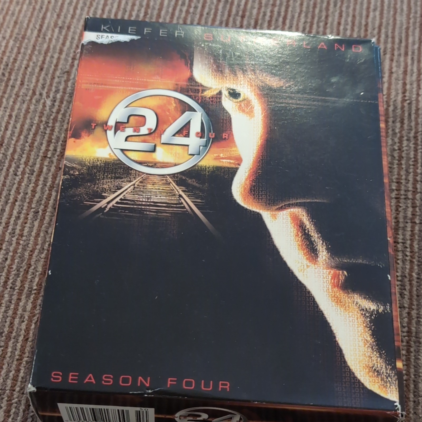 20th Century Fox 24 Season Four DVD 7-Disc Box Set Widescreen CC 2005