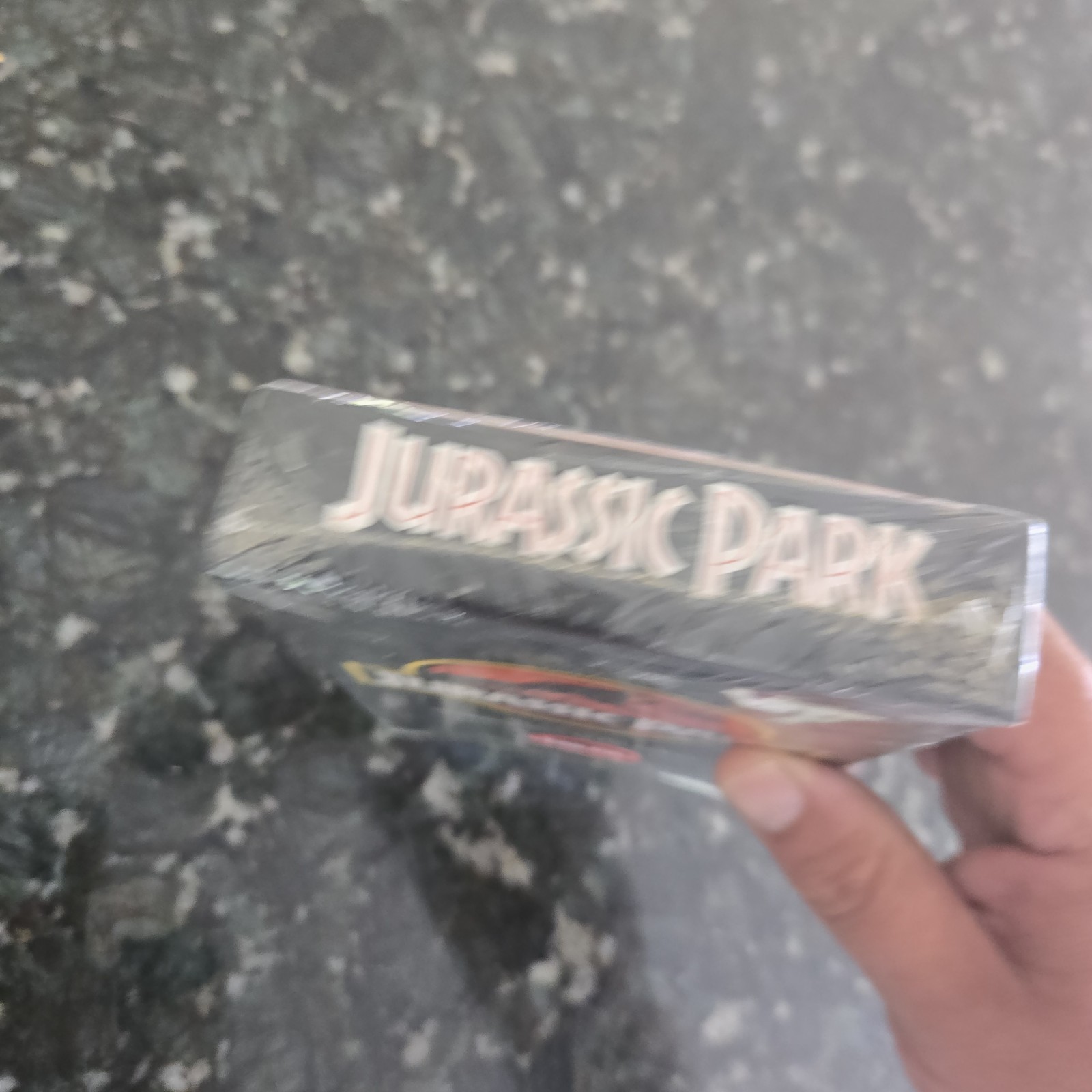 Jurassic Park VHS Factory Sealed Tape 1993 MCA Universal Home Video Watermark