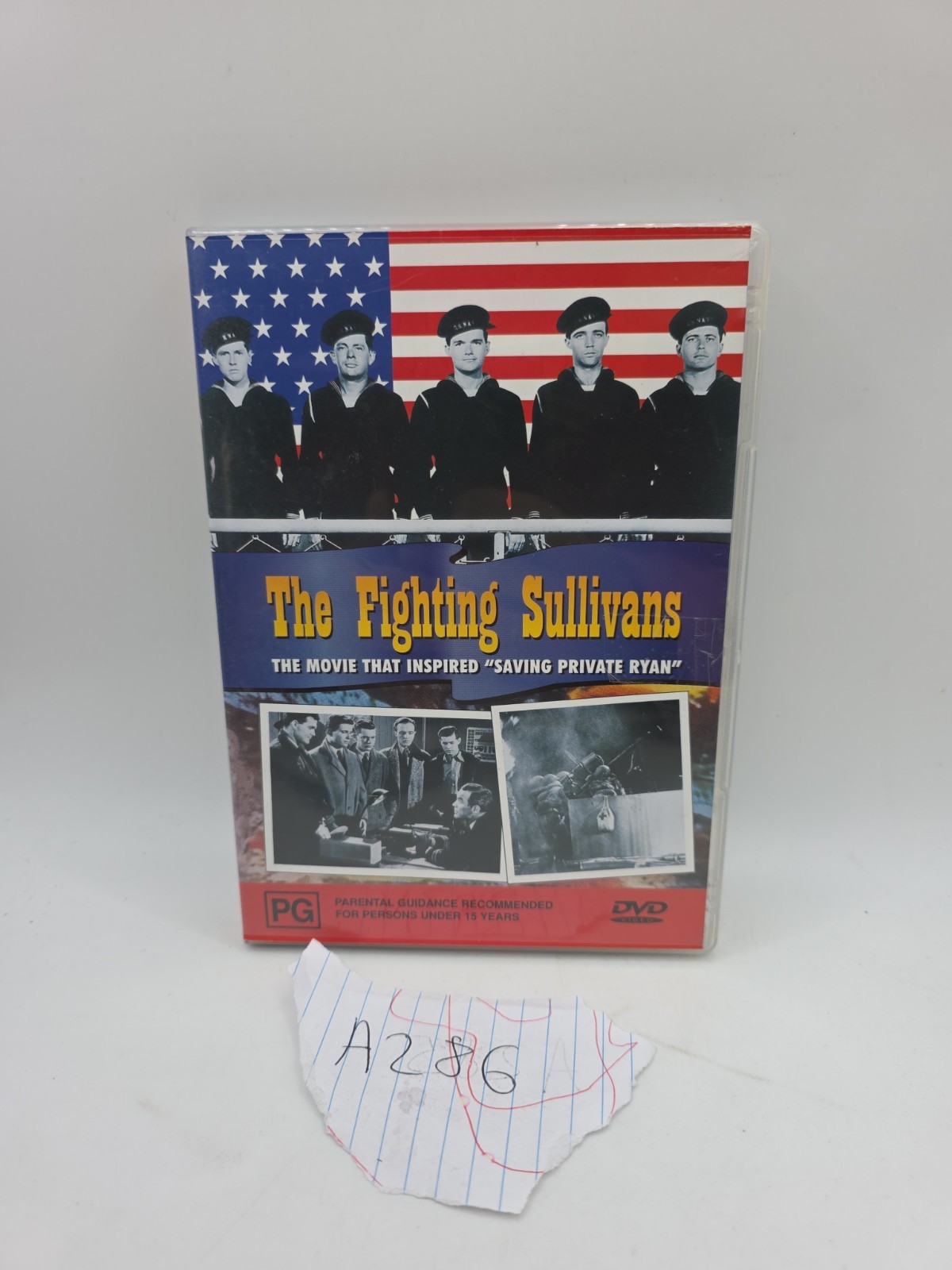 The Fighting Sullivans DVD 1944 War Film Region 4 Rare See Photos For Condition