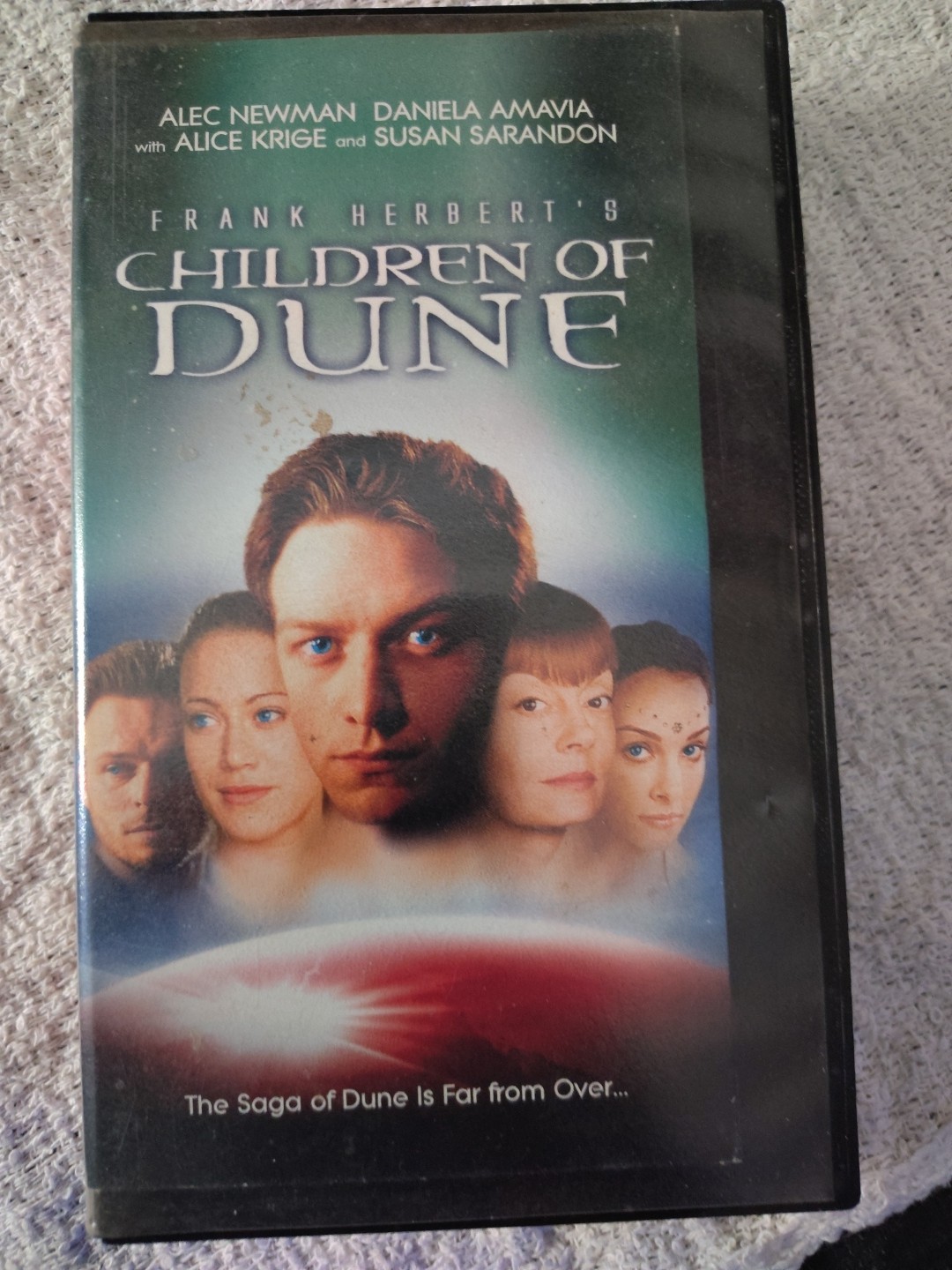 Frank Herbert’s Children Of Dune VHS 2003 Hardcase Had To Adjust Tracking