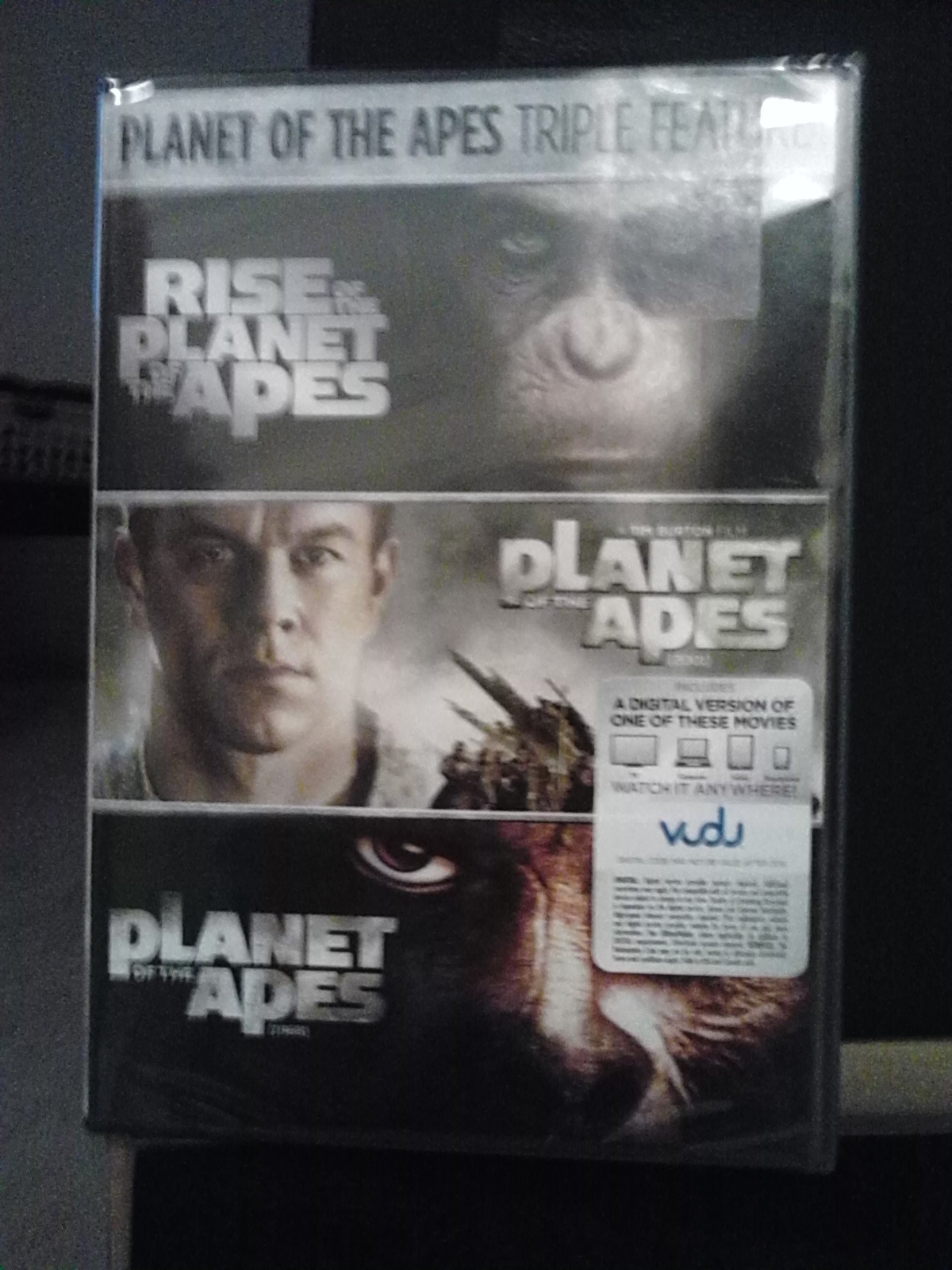 Planet of the Apes Triple Feature DVD NEW