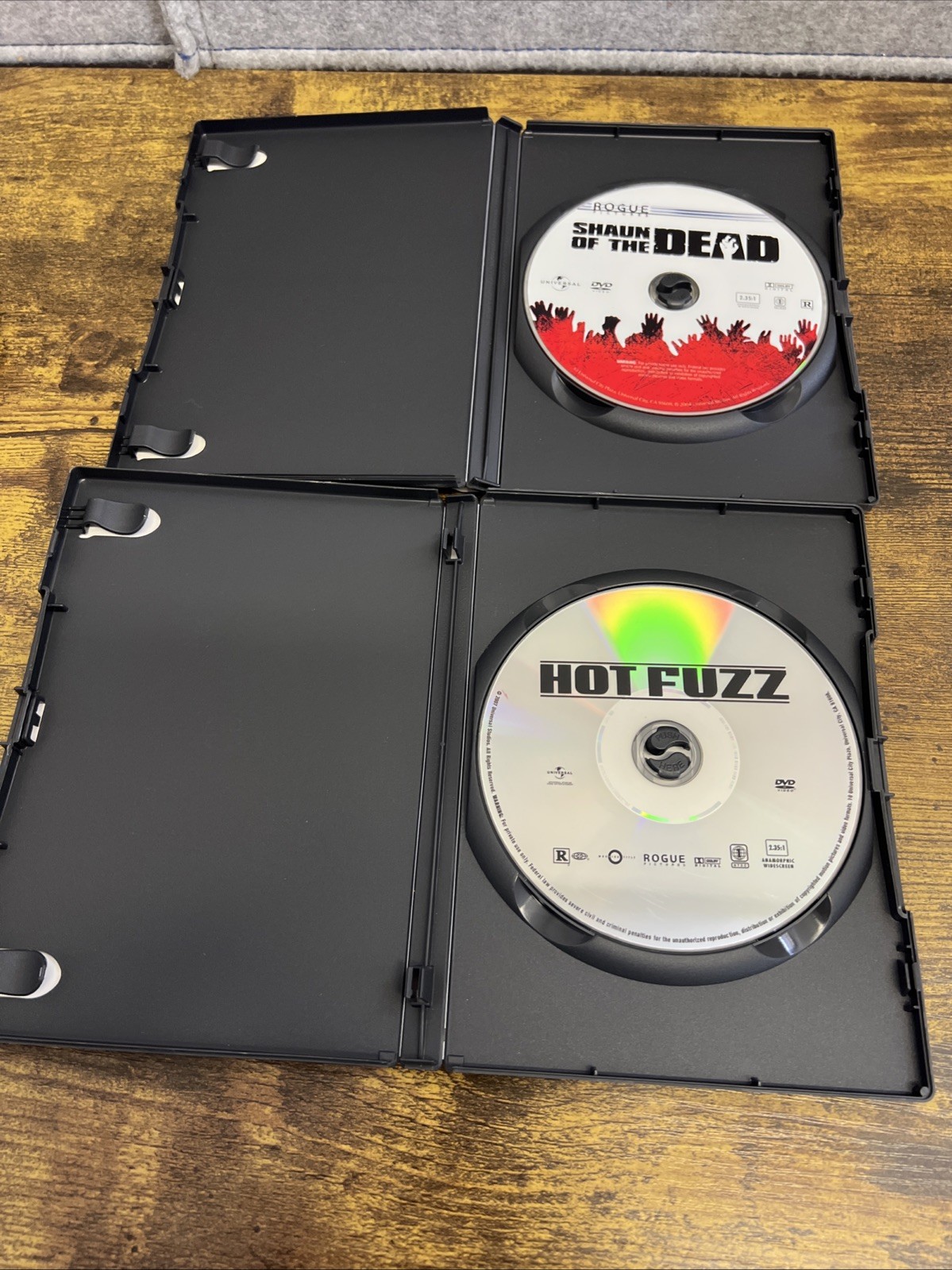 Shaun of the Dead and Hot Fuzz DVD Lot of 2, Simon Pegg, Nick Frost