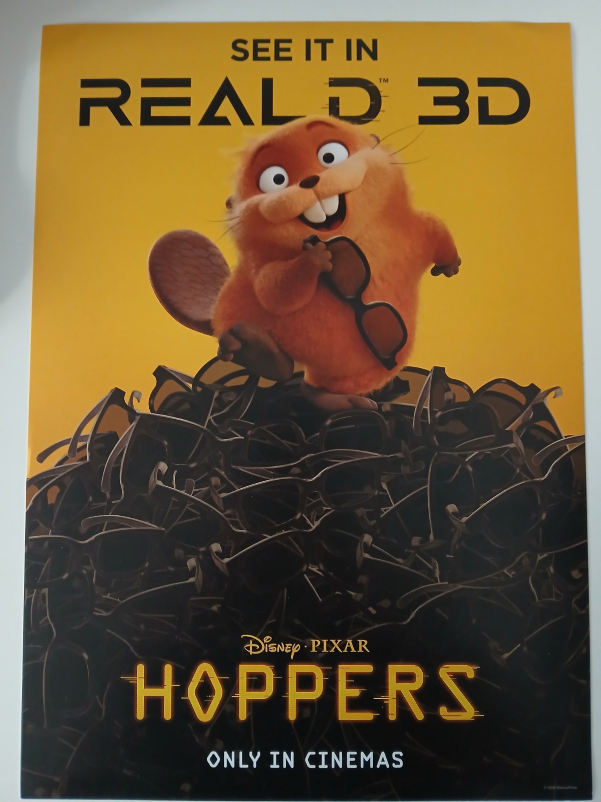 DISNEY HOPPERS LIMITED EDITION POSTER PRINT A3 SIZE
