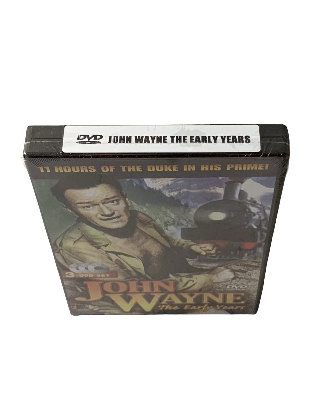 John Wayne The Early Years 3 DVD Set Remastered Adventure Western Box Set NEW