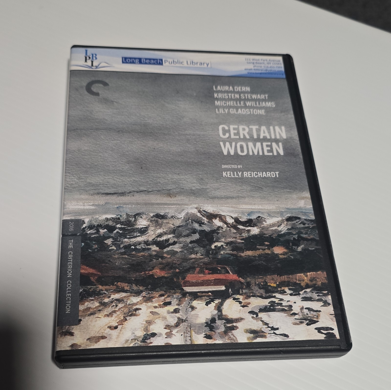 Certain Women (2016) DVD Criterion Collection Ex Library Copy