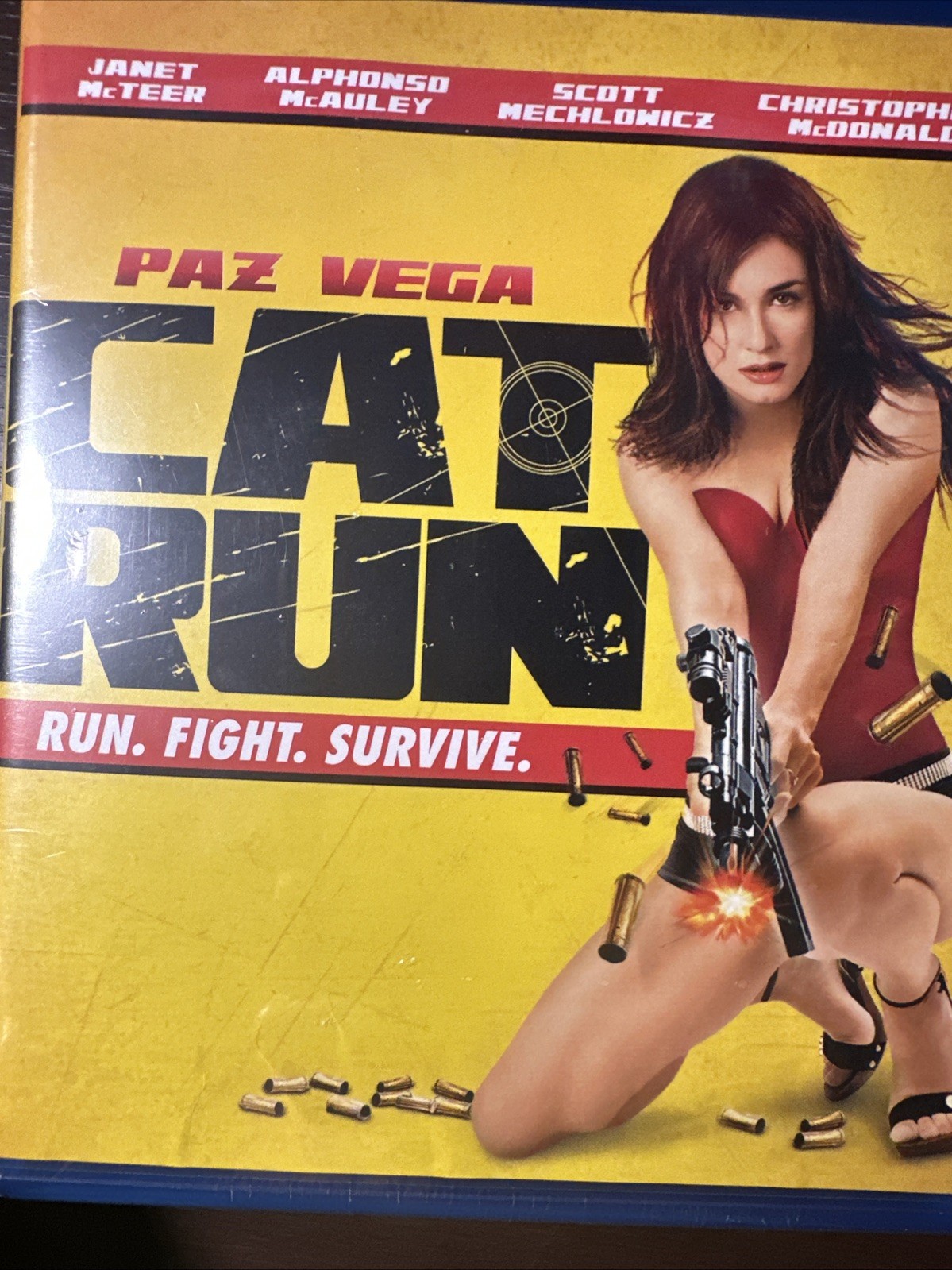 Cat Run Blu-ray 2011 Paz Vega Janet McTeer Action Comedy Stockwell R NEW SEALED