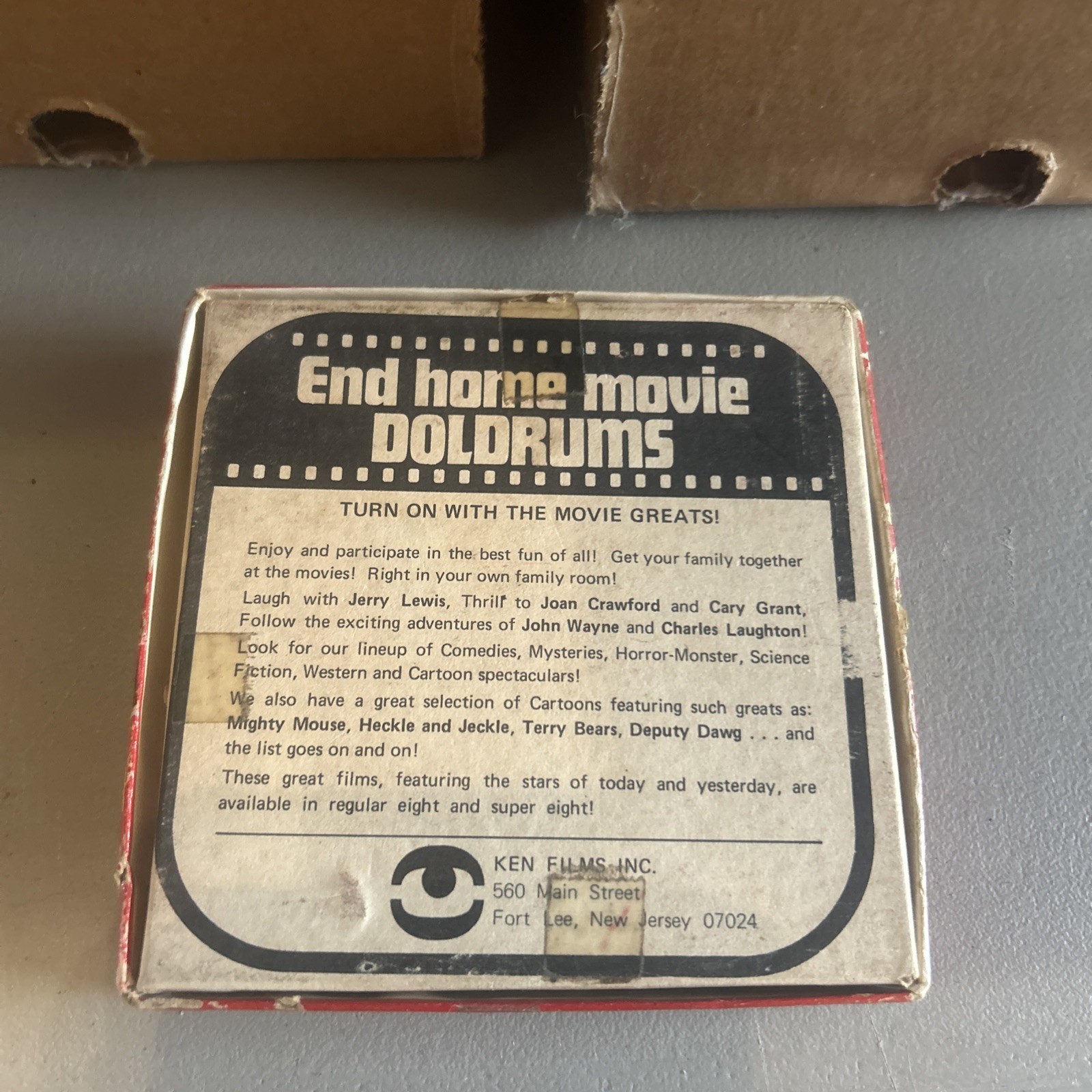 Vintage The Spider 8mm 241 Film Movie Home Super8 It Must Eat You To Live Horror