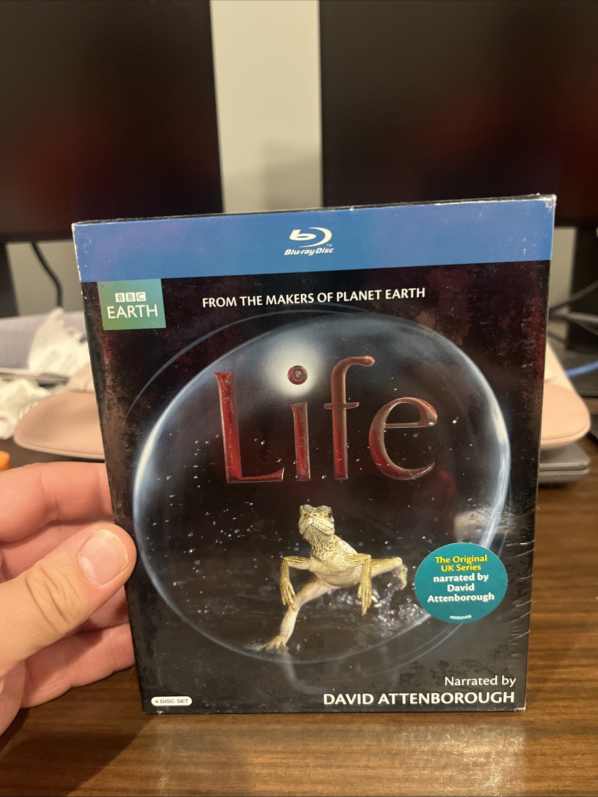Life (Narrated By David Attenborough) BBC ~ BRAND NEW 4-DISC BLU-RAY SET