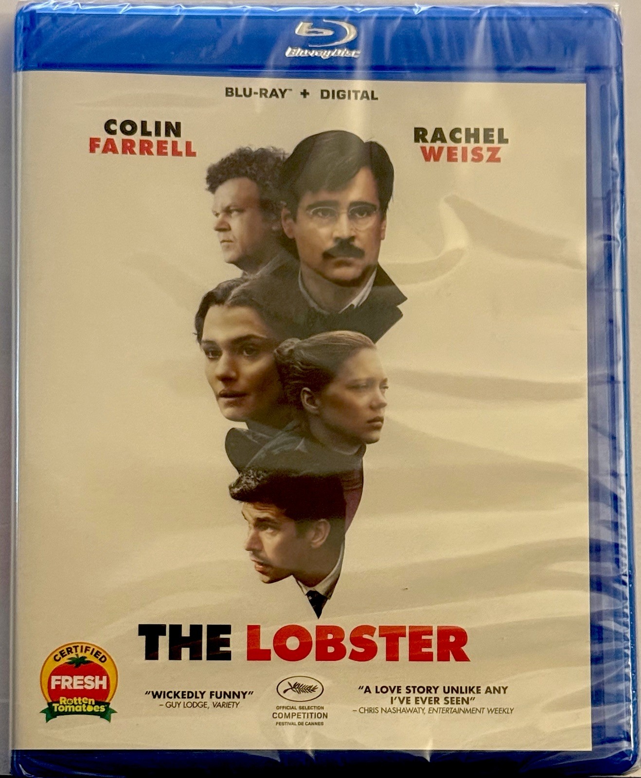 The Lobster (Blu-ray, 2015) Colin Farrell Yorgos Lanthimos A24 NEW Sealed