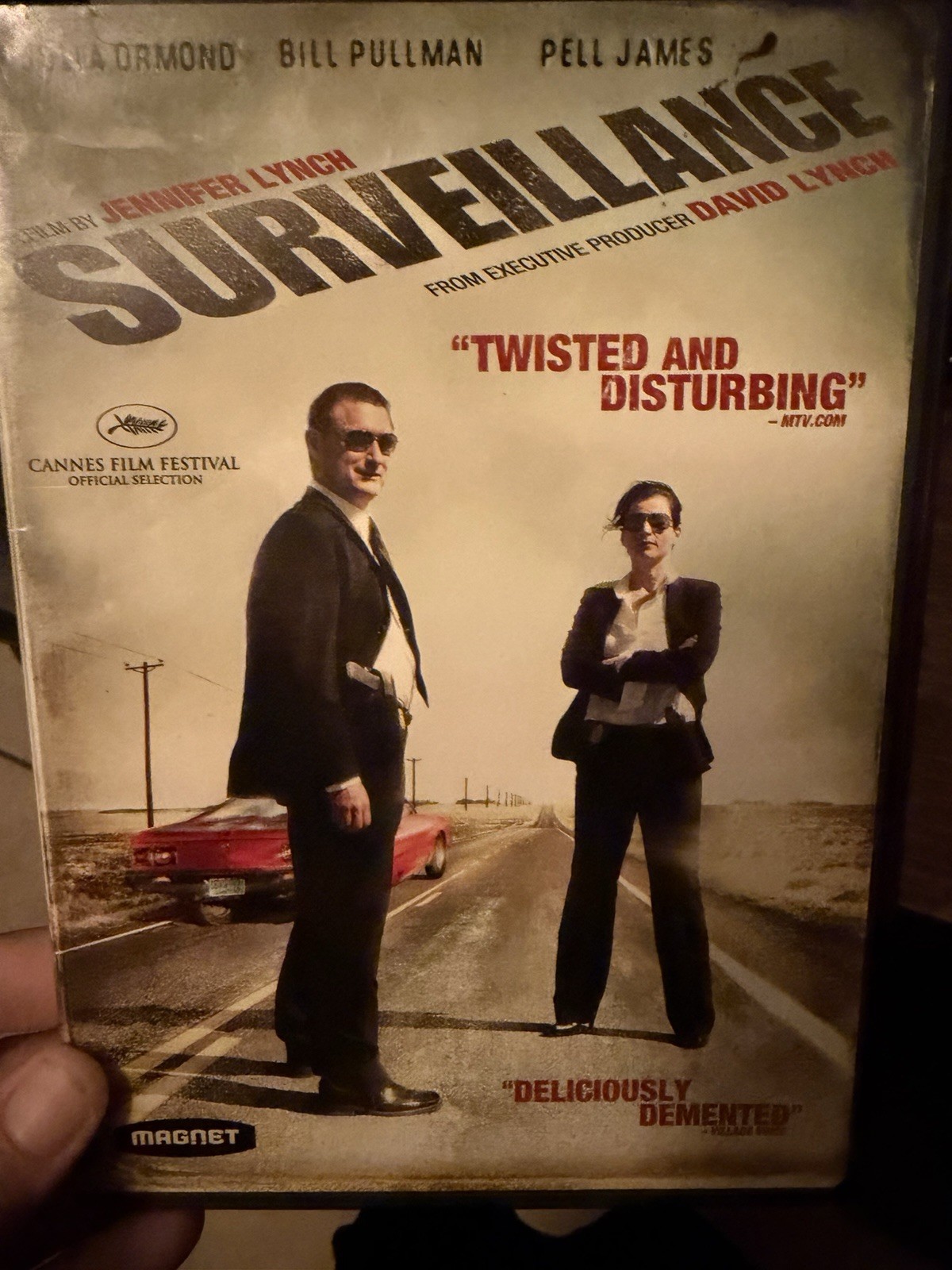Surveillance DVD Bill Pullman Julia Ormond Pell James Jennifer Lynch Magnet