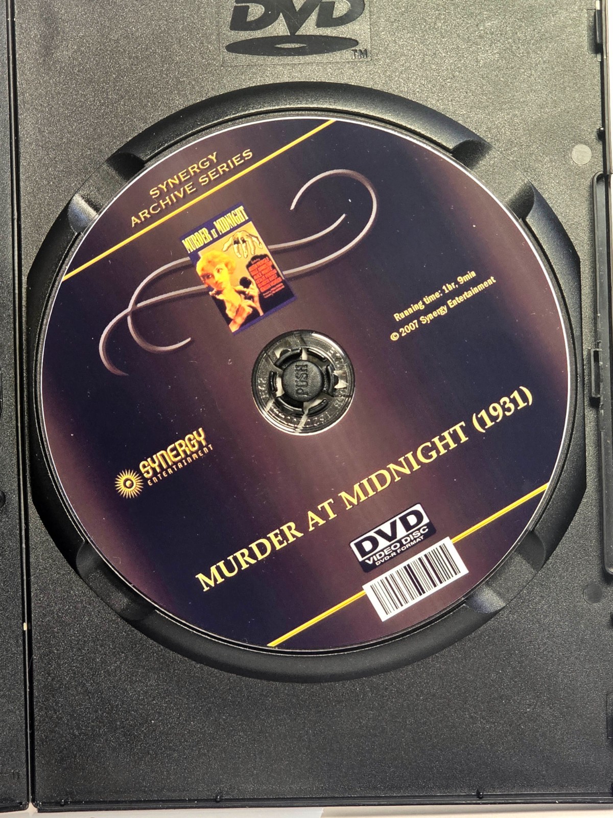 Murder at Midnight DVD—VG condition, MINT disc—Free shipping! (I2-92)
