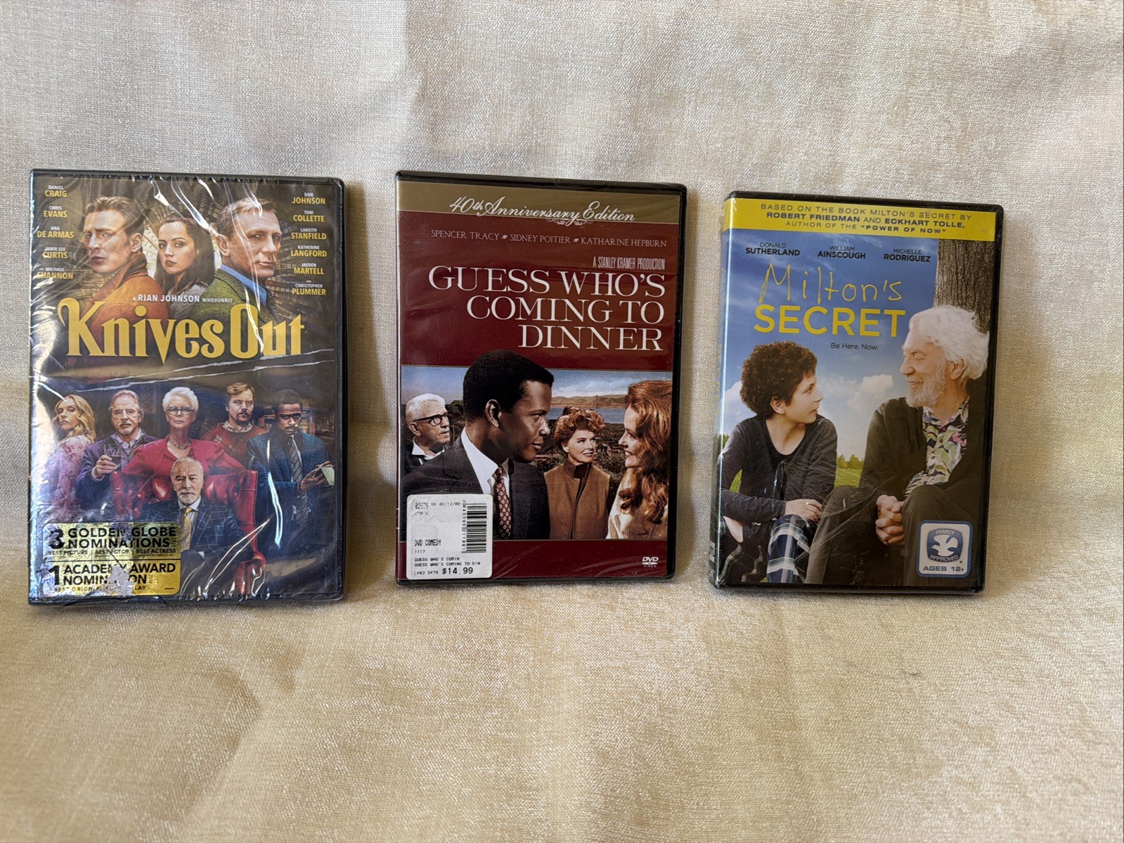 NEW SEALED DVD Lot of 9 Kids, ’80s, 90’s, Indie, Brad Pitt, Madonna, Tom Hanks