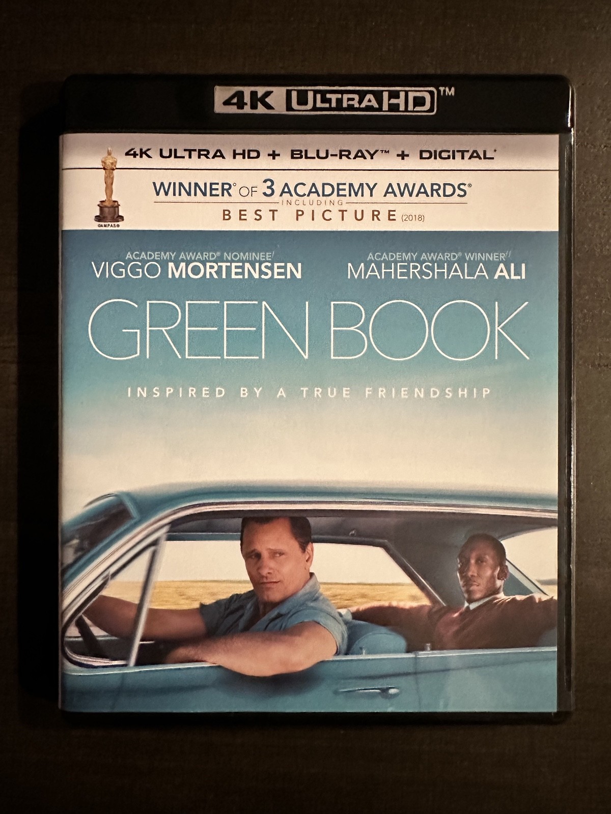 Green Book 4K UHD/Blu-ray/Digital Code