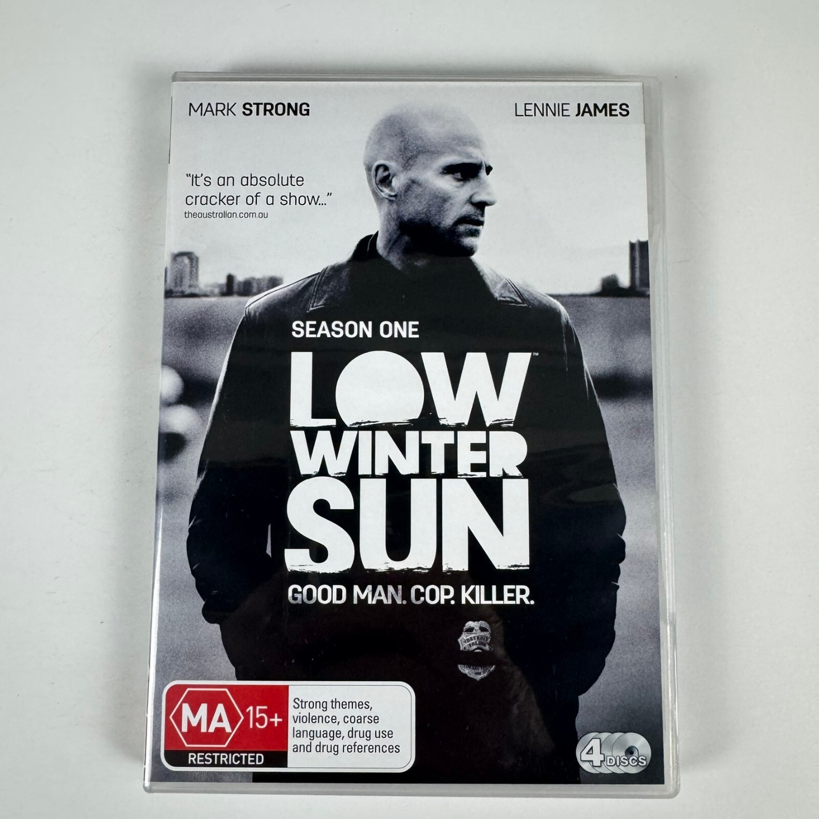 Low Winter Sun Season 1 (DVD 2013 4 discs) Mark Strong Lennie James Region 4