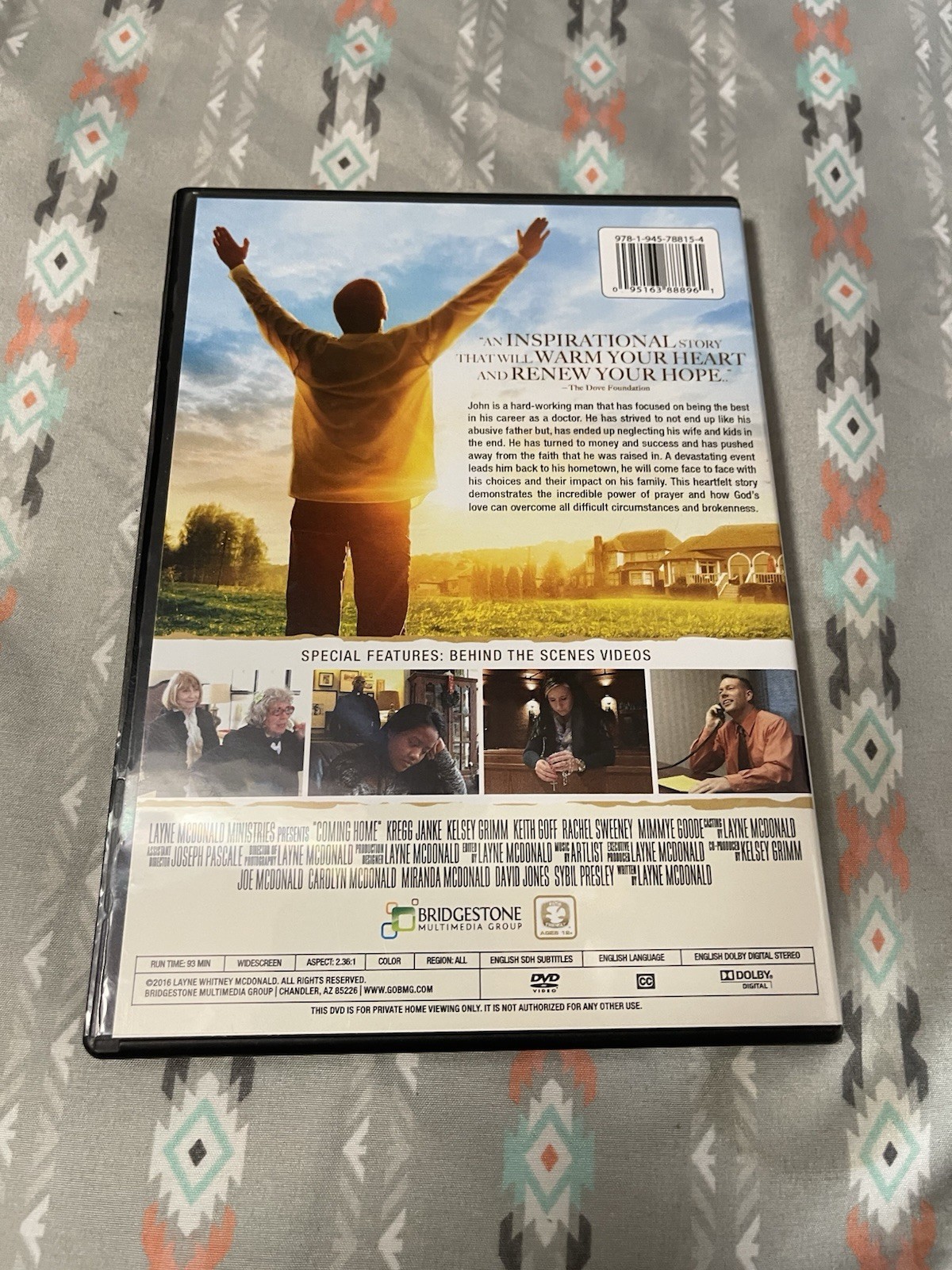 Coming Home (DVD, 2016)