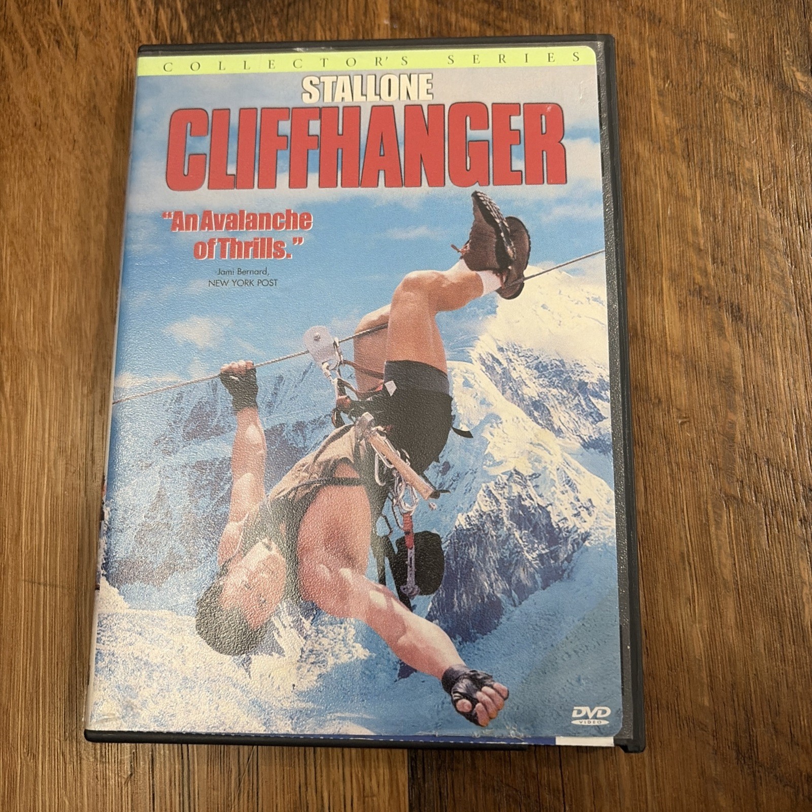 Cliffhanger (DVD, 1993) Blockbuster Tested Working Stallone