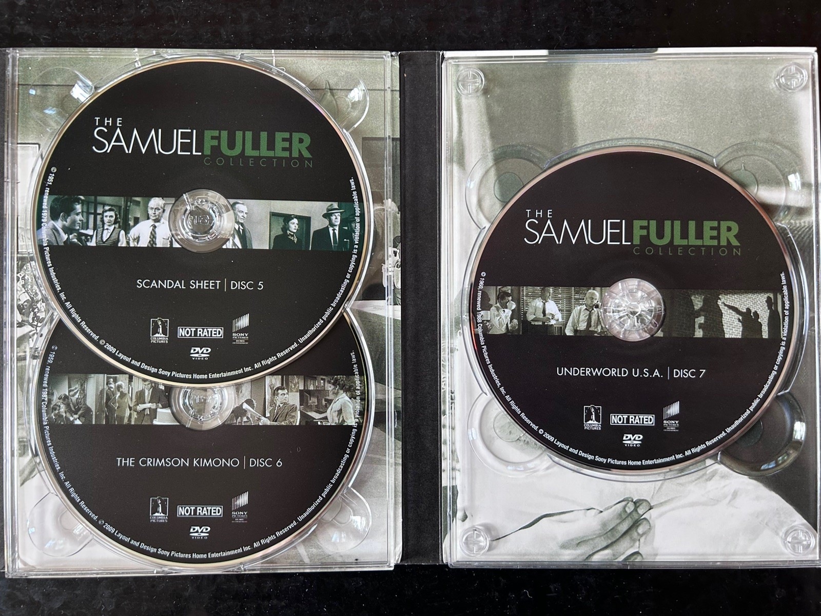 SAMUEL FULLER FILM COLLECTION 7 CDs/7 Films Remastered Like New! Great Price!