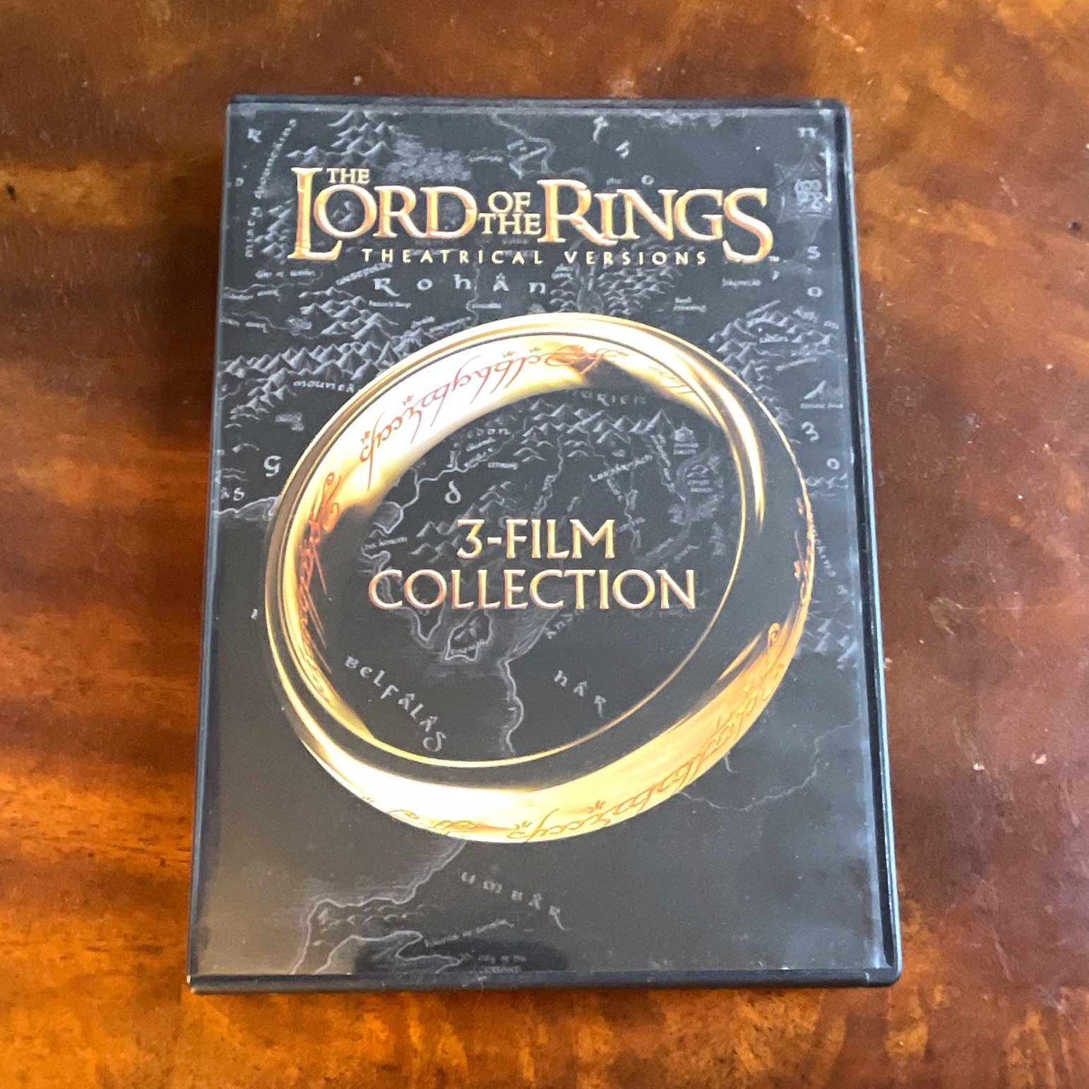 The Lord of the Rings Theatrical Versions 3-Film Collection DVD WS Jackson