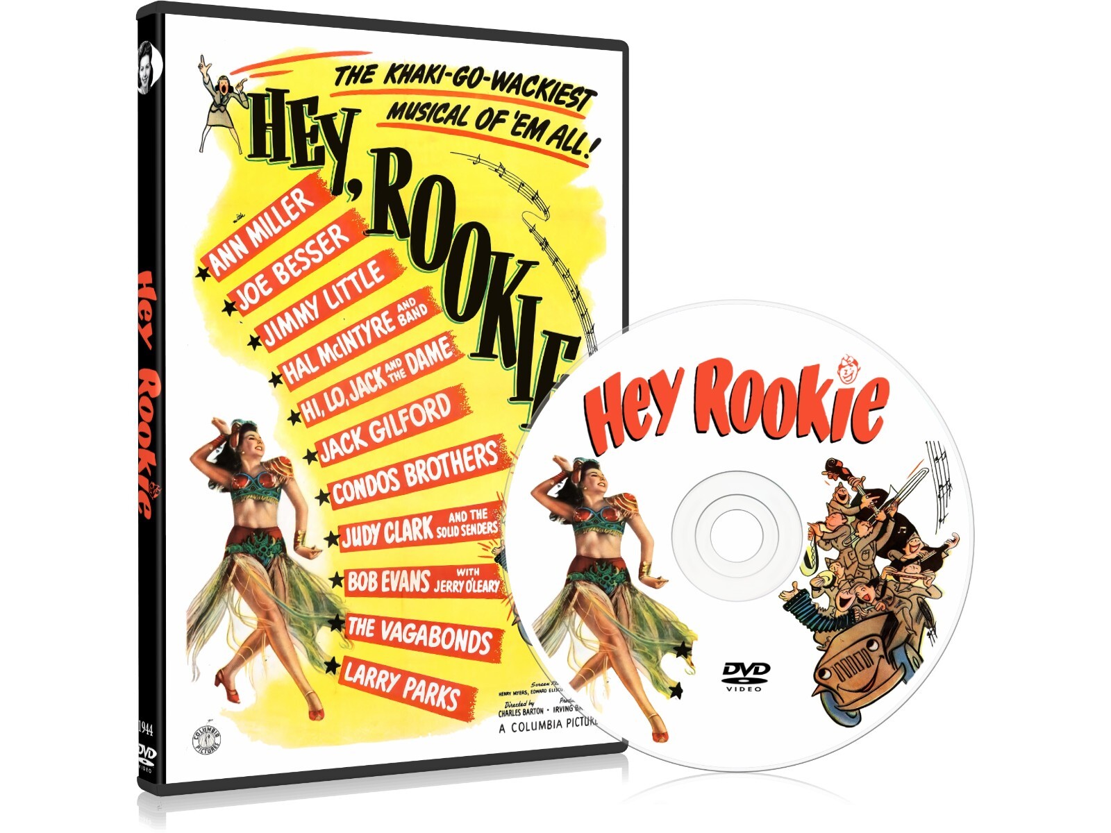 Hey, Rookie (1944) Music, Romance, War DVD