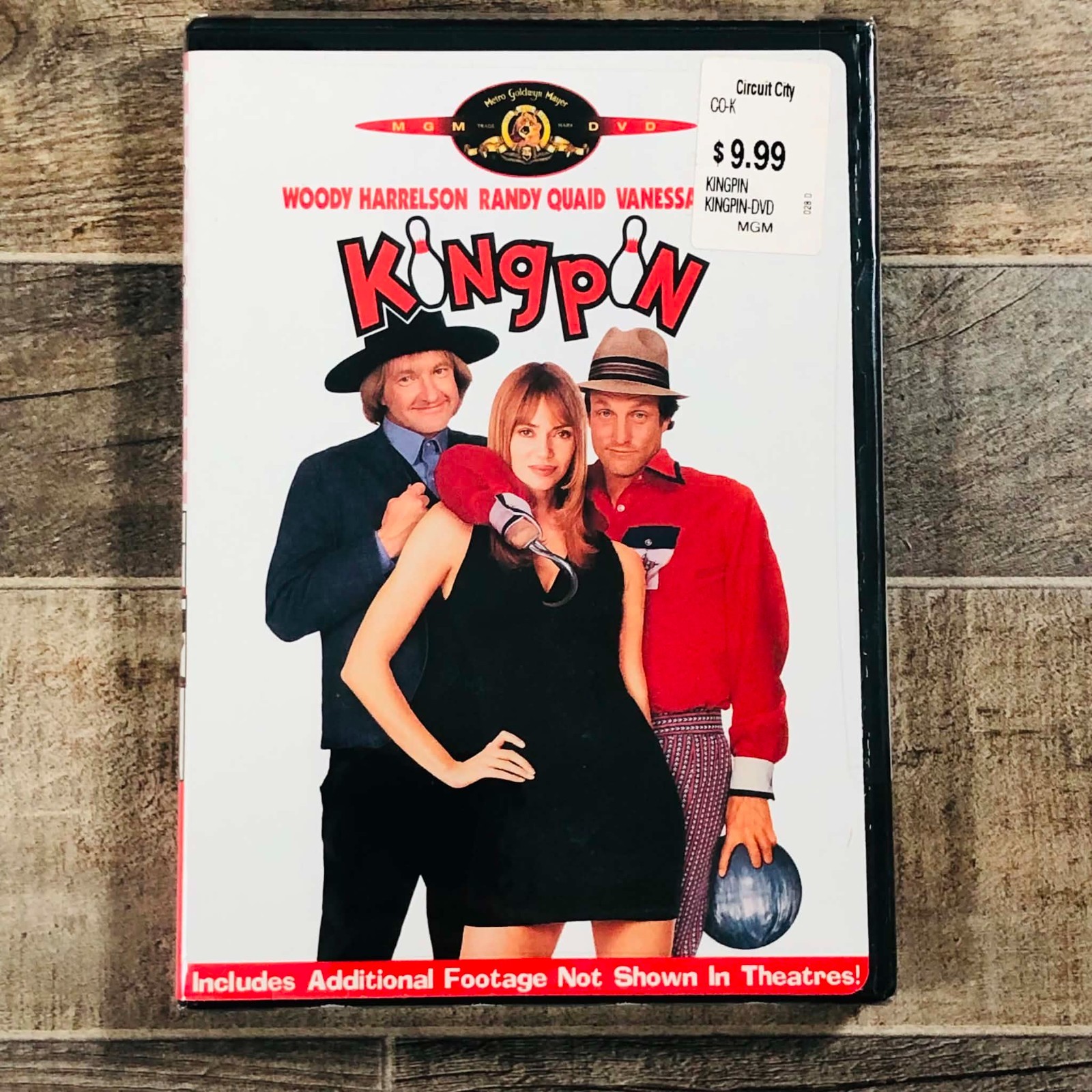 Kingpin DVD Woody Harrelson Randy Quaid Bill Murray Brand New Sealed Comedy