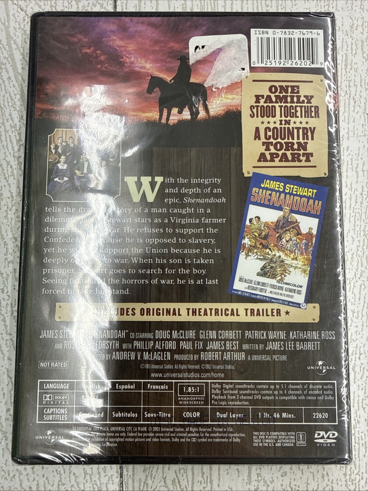 Shenandoah (DVD, 1965)